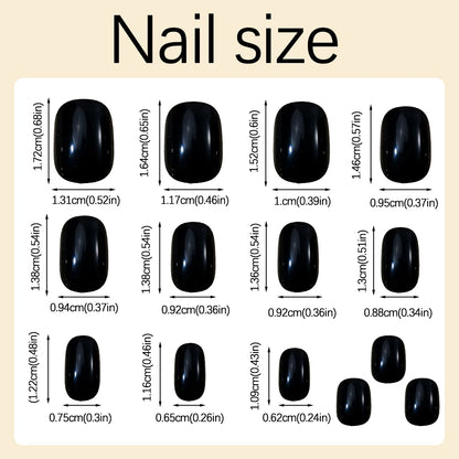 576pcs Colorful Glossy Long Coffin Press On Nails 24 Solid Colors Acrylic Extension Nail Tips Full Cover Artificial Fake Nails 2
