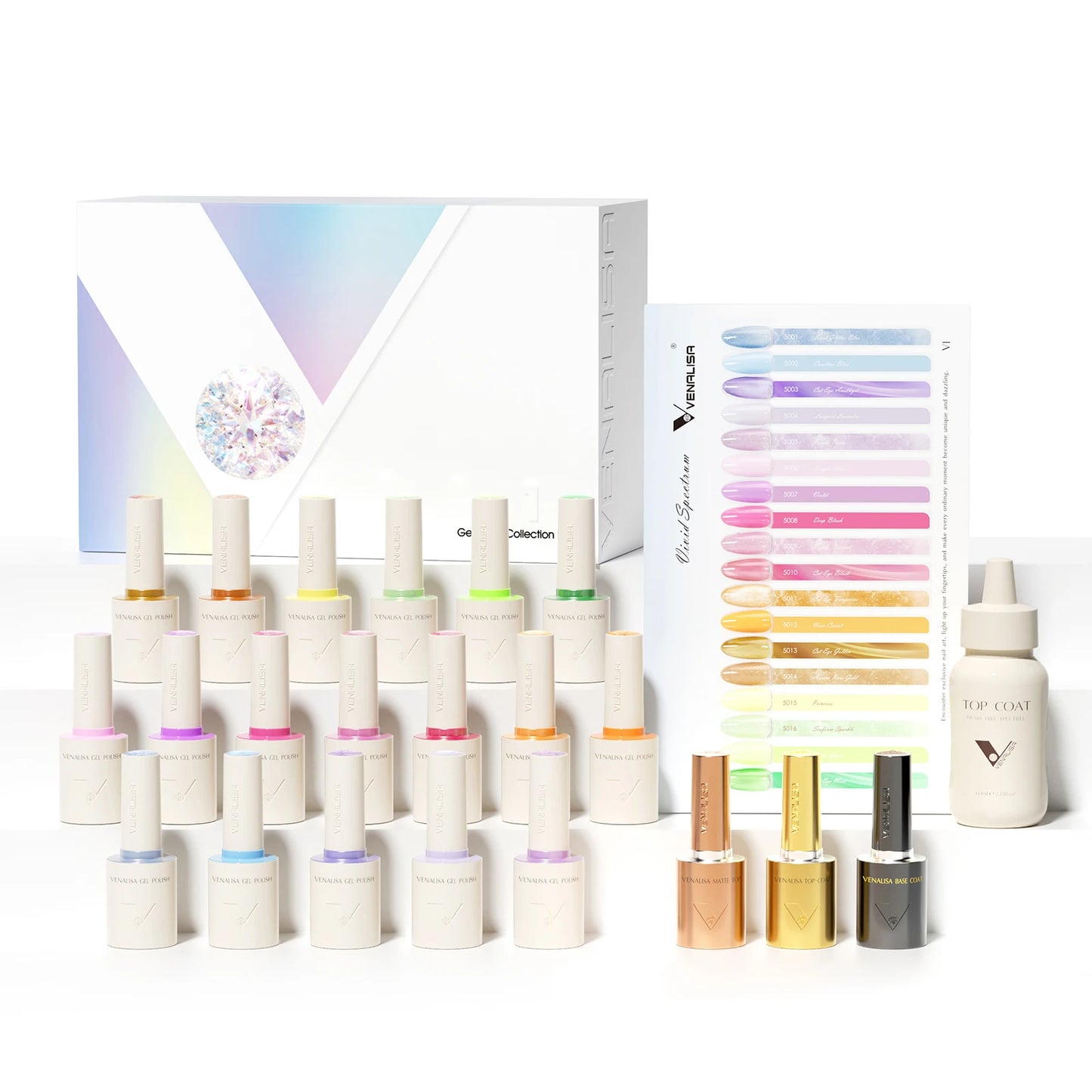 Venalisa TPO FREE HEMA FREE Nail Color Gel Polish CANNI Manicure Factory Nail Lacquer Led UV Soak off Color Gel Varnish Lacquer
