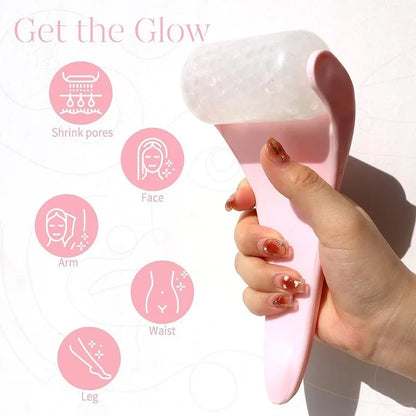 Ice Massager Roller for Face & Body: Lifting, Tightening & Stress Release – Women Skin Care Beauty Tool