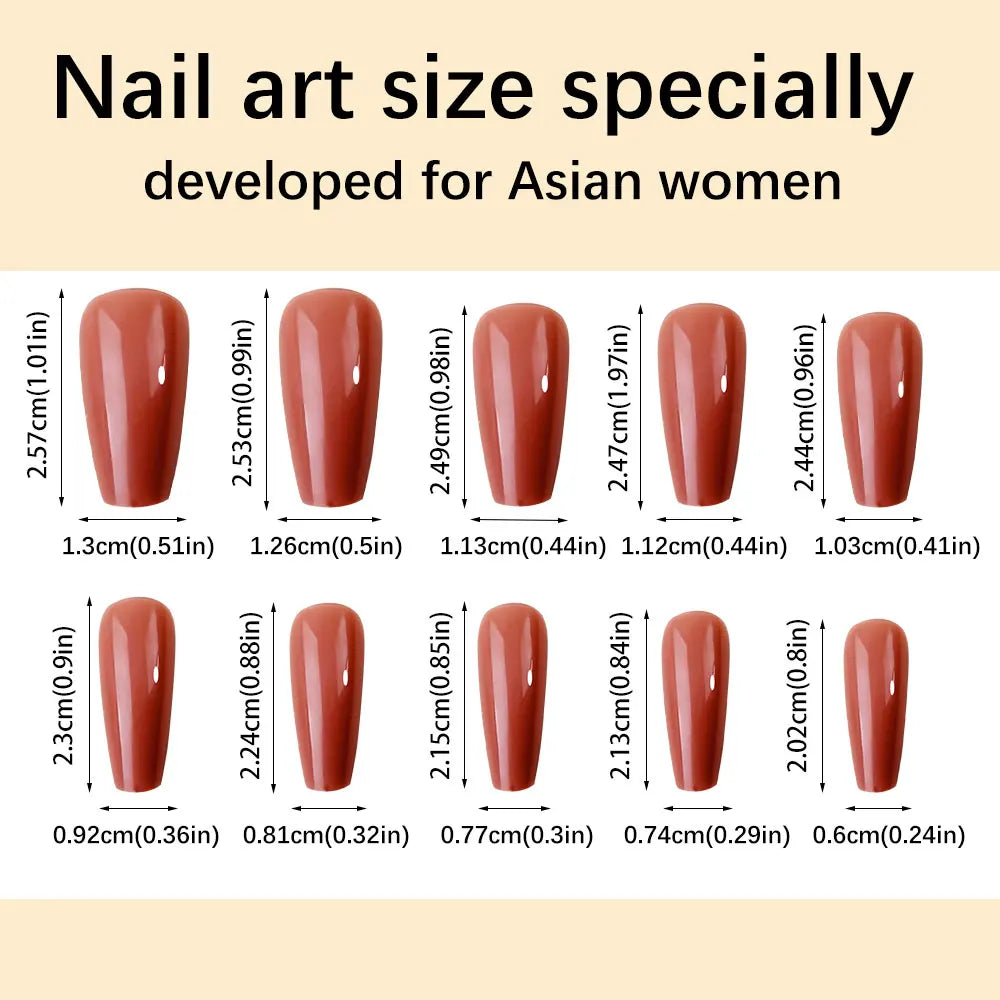 576pcs Colorful Glossy Long Coffin Press On Nails 24 Solid Colors Acrylic Extension Nail Tips Full Cover Artificial Fake Nails 2