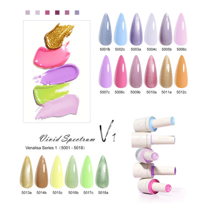 Venalisa TPO FREE HEMA FREE Nail Color Gel Polish CANNI Manicure Factory Nail Lacquer Led UV Soak off Color Gel Varnish Lacquer