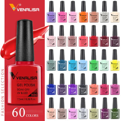 Venalisa TPO FREE HEMA FREE Nail Color Gel Polish CANNI Manicure Factory Nail Lacquer Led UV Soak off Color Gel Varnish Lacquer