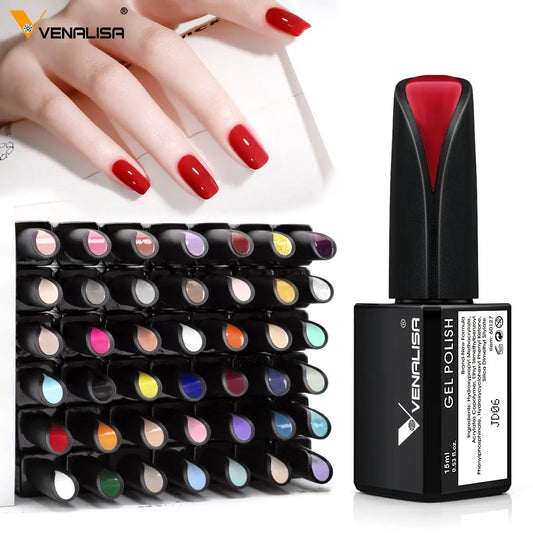 Venalisa TPO FREE HEMA FREE Nail Color Gel Polish CANNI Manicure Factory Nail Lacquer Led UV Soak off Color Gel Varnish Lacquer