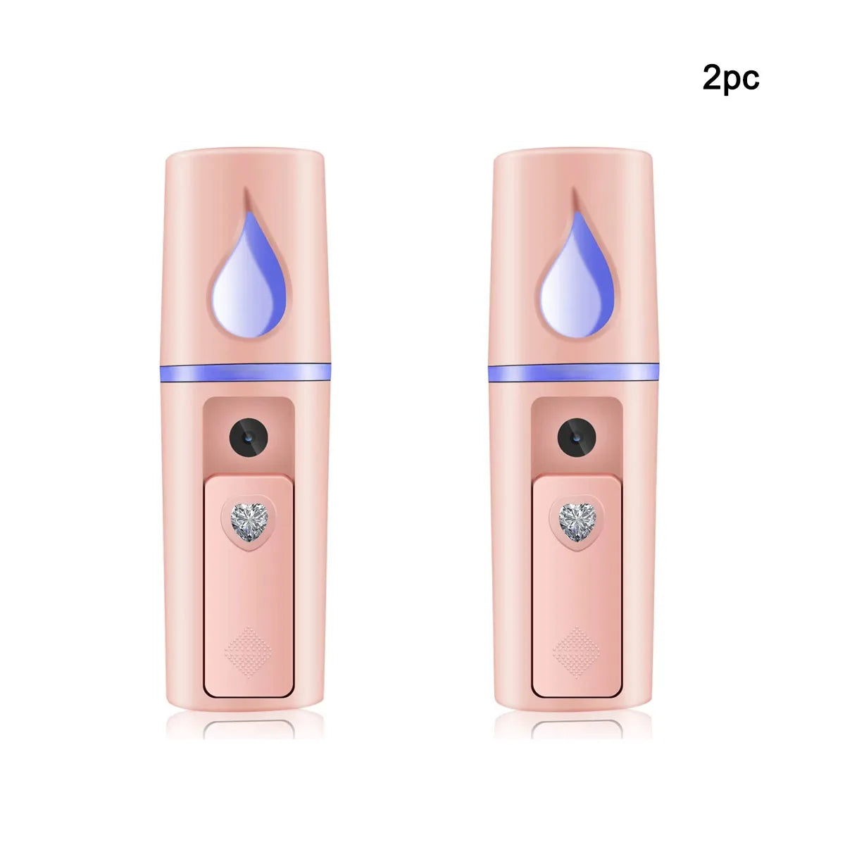 Nano Facial Steamer Mist Spray Eyelash Extensions Cleaning Pores Water SPA Moisturizing Hydrating Face Sprayer USB Rechargeable