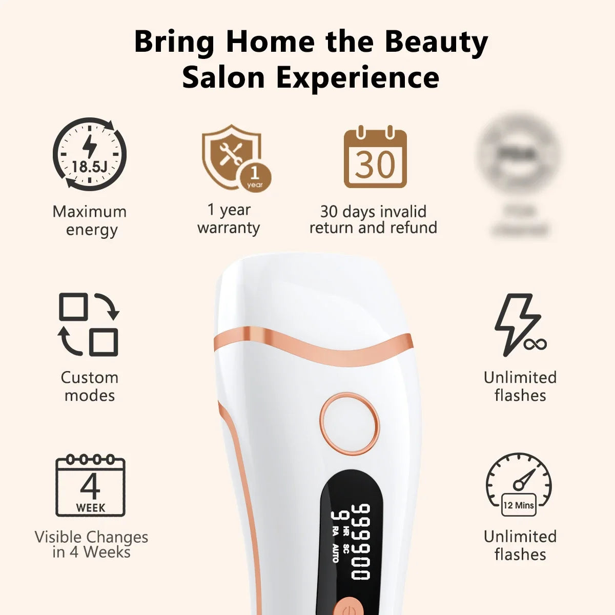 Noreter  999000 Flashes Laser Hair Removal Painless Permanent Photoepilation for Men Women Trimmer Electric Depilador